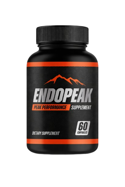 EndoPeak natural male support supplement bottle